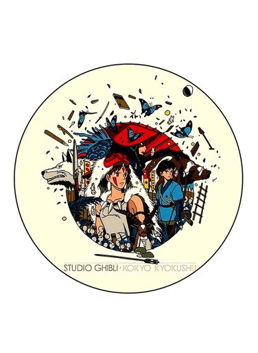 Princess Mononoke Printed Fridge Magnet Multicolour