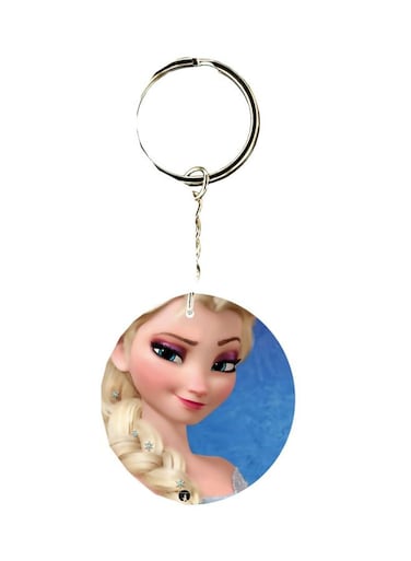 Double Sided Cartoon Printed Keychain