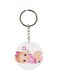 Baby Girl Printed Double Sided Keychain
