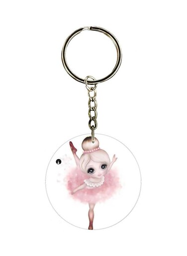 Printed Single Sided Keychain