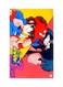 Printed Fridge Magnet Multicolour 8.5x0.4x5.5cm
