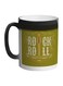 Rock And Roll Printed Colour Changing Coffee Mug Black 11ounce