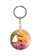 Double Sided Anime Sandy Bell Keychain Yellow/White/Pink
