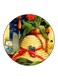 Vintage Art Printed Fridge Magnet Multicolour