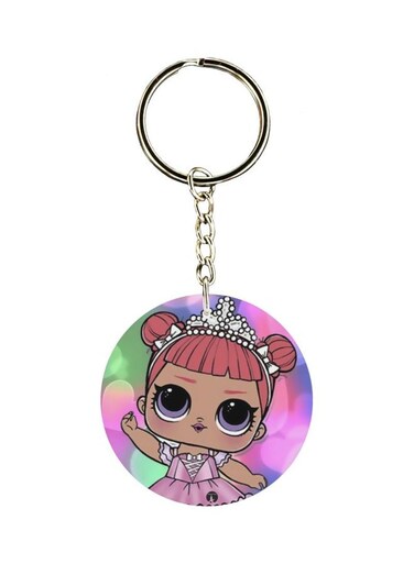Cartoon Printed Keychain