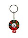 Double Sided Penguin Printed Keychain