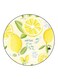 Lemons Printed Fridge Magnet Multicolour