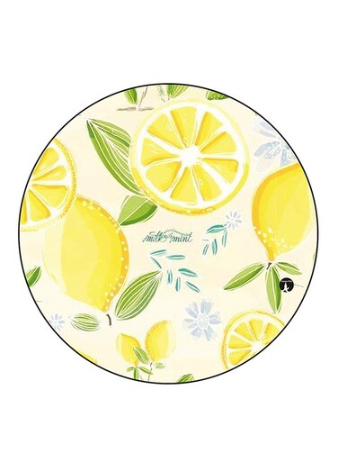 Lemons Printed Fridge Magnet Multicolour