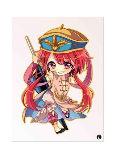 Anime Magi Metal Plate Poster Multicolour 15x20cm