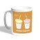 Friends Forever Printed Coffee Mug, White 11 Ounce