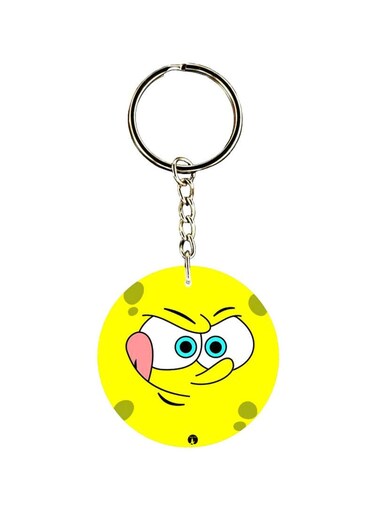 Cartoon Printed Keychain