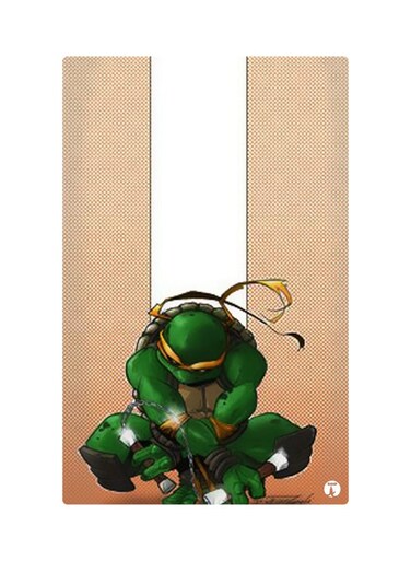 Printed Fridge Magnet Multicolour 8.5x0.4x5.5cm