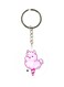 Double Sided Cartoon Printed Keychain