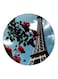 Eiffel Tower Printed Fridge Magnet Blue/Red/Green 5.5cm