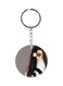 Girl Printed Double Sided Keychain