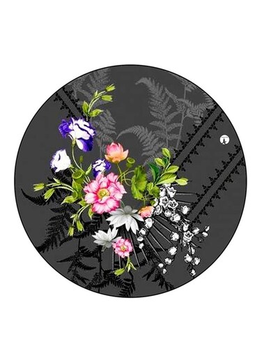 Flowers Printed Fridge Magnet Multicolour