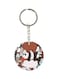 Bear Printed Double Sided Keychain