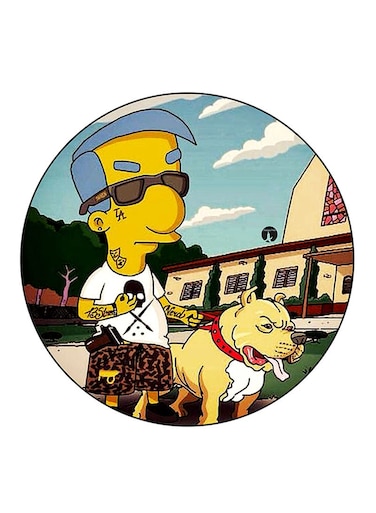 Simpsons Printed Fridge Magnet Multicolour