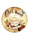 Coffee Printed Fridge Magnet Multicolour