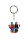 Girl Printed Dual Sided Keychain