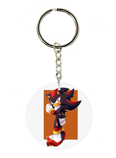 Sonic Printed Keychain
