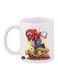Super Mario Printed Mug White/Red/Blue