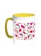 Hello Kitty Printed Coffee Mug Yellow/White 11ounce
