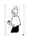 Printed Fridge Magnet Multicolour 8.5x0.4x5.5cm
