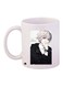 Cartoon Boy Printed Coffee Mug White/Black/Grey 11ounce