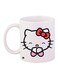 Kitty Printed Coffee Mug White/Black/Red 11ounce