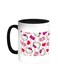 Hello Kitty Printed Coffee Mug Black/White 11ounce