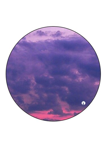 Clouds Printed Fridge Magnet Multicolour