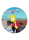 The Simpsons Printed Fridge Magnet Multicolour