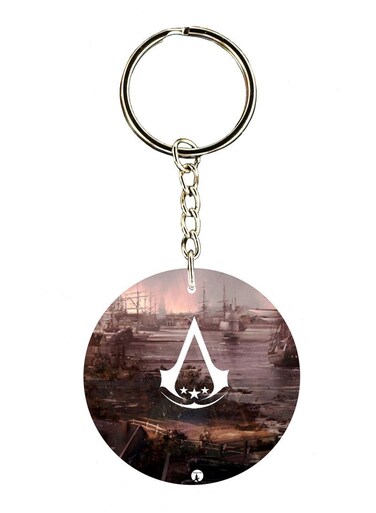 Assassins Creed Printed Keychain
