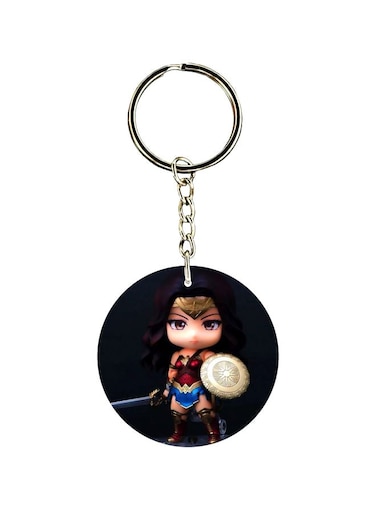 Girl Printed Keychain