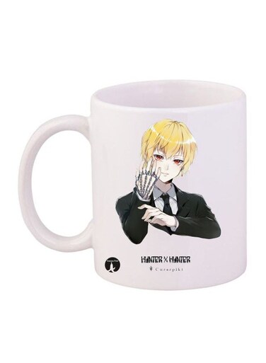 Hunter X Printed Mug White/Black/Yellow 11ounce