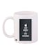 Go Away It's My Iphone Printed Mug White/Black Standard Size