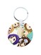 Digimon Anime Wooden Keychain