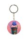 Double Sided Cartoon Printed Keychain