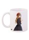 Girl Printed Coffee Mug White/Black/Red 11ounce