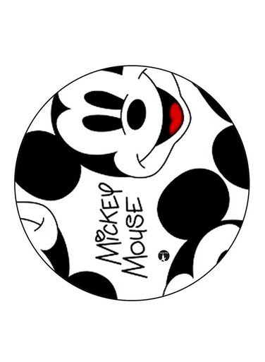 Disney Character Printed Fridge Magnet Round Multicolour