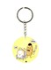 Cartoon Printed Double-Sided Keychain