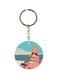 Patrick Star Themed Keychain