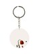 Rose Printed Keychain