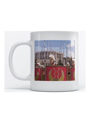 Mug Romanian Army for Coffee and Tea White