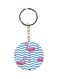 Birds Printed Double Sided Keychain
