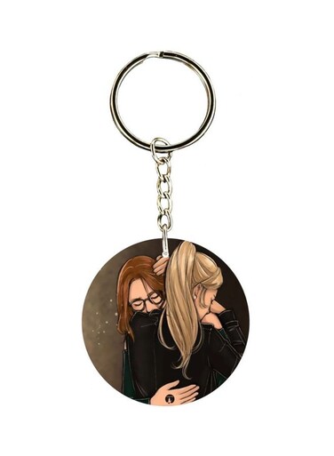 Girl Printed Keychain