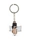 Cartoon Themed Single Sided Keychain