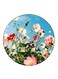 Flowers Printed Fridge Magnet Multicolour
