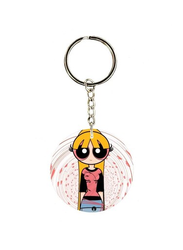 Single Sided Character Printed Keychain